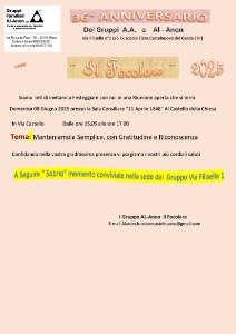36° Anniversario "Gruppo Il Focolare" 2025