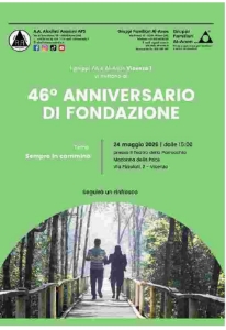 46° Anniversario di Fondazione Gruppi A.A. e Al-Anon Vicenza 1
